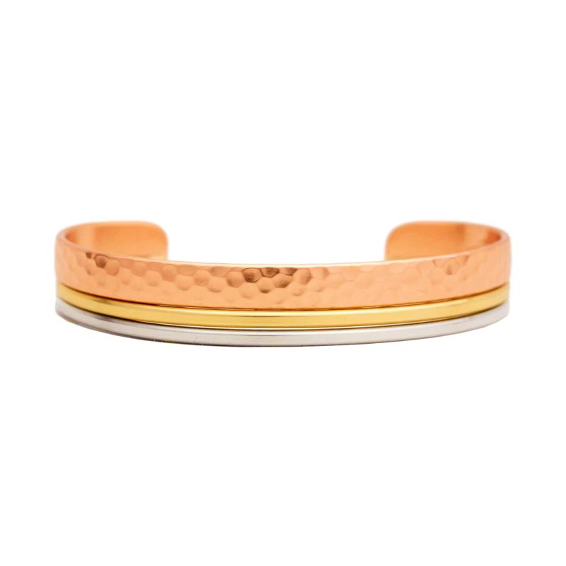 Sergio Lub Odd Copper Cuff Bracelet - #852 - Click Image to Close
